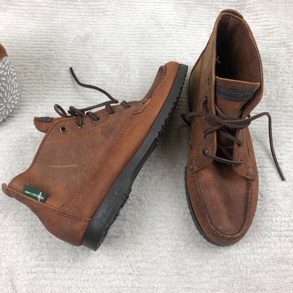 Eastland Other - VTG Eastland Leather Ankle Boots Lace NWOT Mens 9